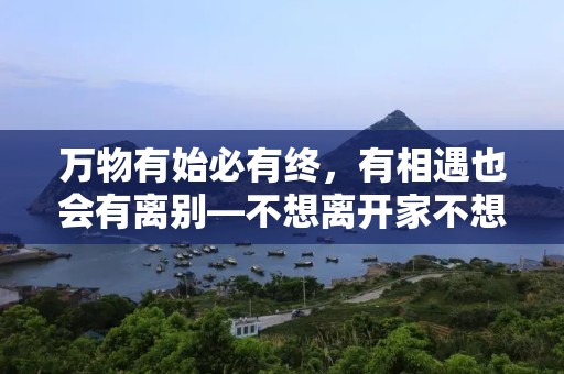 万物有始必有终，有相遇也会有离别—不想离开家不想开学文案说说集合六十条-第1张图片-觅纤